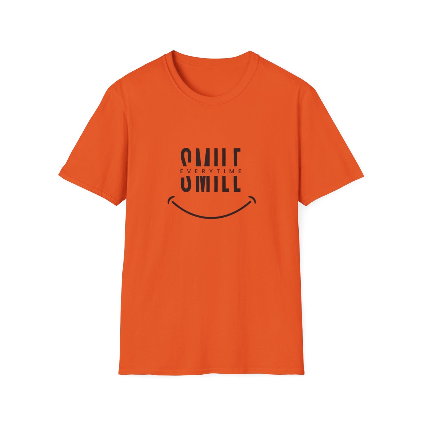 T-shirt personnalisé Smile EverytimeCe T-shirt respire la positivité avec le design personnalisé « sourire à chaque fois », encourageant le porteur à toujours sourire. Fabriquée à partir de coton doux nullT-ShirtPrintifylakaycollection