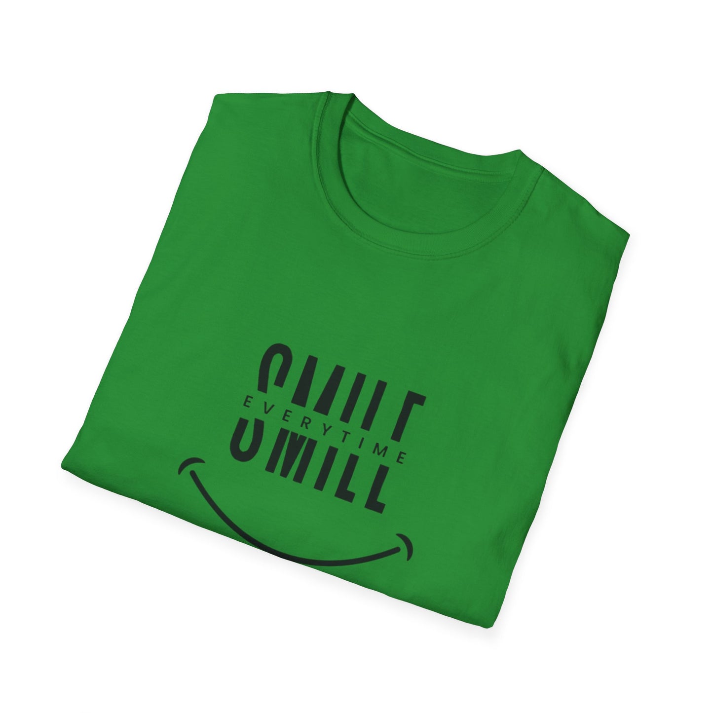 T-shirt personnalisé Smile EverytimeCe T-shirt respire la positivité avec le design personnalisé « sourire à chaque fois », encourageant le porteur à toujours sourire. Fabriquée à partir de coton doux nullT-ShirtPrintifylakaycollection
