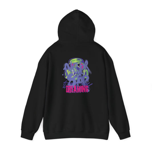 Dreamin Hoodie, hoodie de motivationRestez confortable et élégant dans ce sweat à capuche sans cesse de rêve. Parfait pour ceux qui aiment rêver grand et rester au chaud tout en le faisant. Idéal pour nullHoodiePrintifylakaycollection