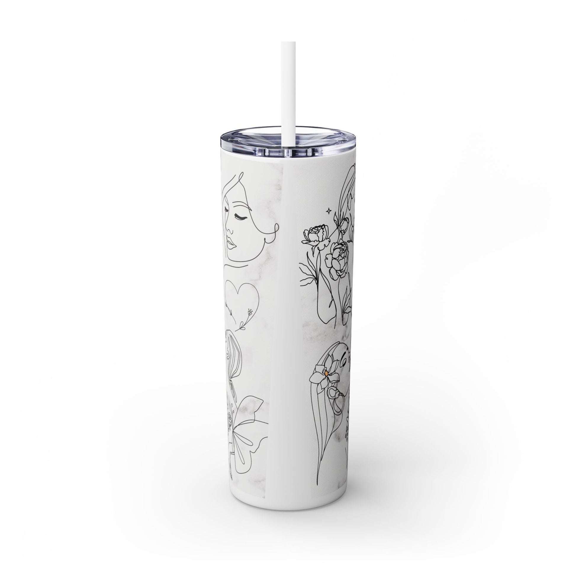 Skinny Tumbler with Straw, 20ozThe Maars personalized skinny tumblers keep your drinks hot for 12h and cold for 24h, making them the perfect sipping companion all year round. With 20oz capacity, tnullMugPrintifylakaycollection