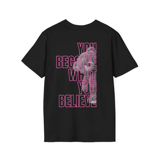 t-shirt motivation, t-shirt citation positive, vous devenez ce que vouAffichez votre état d’esprit gagnant avec notre t-shirt "Vous devenez ce que vous croyez" 