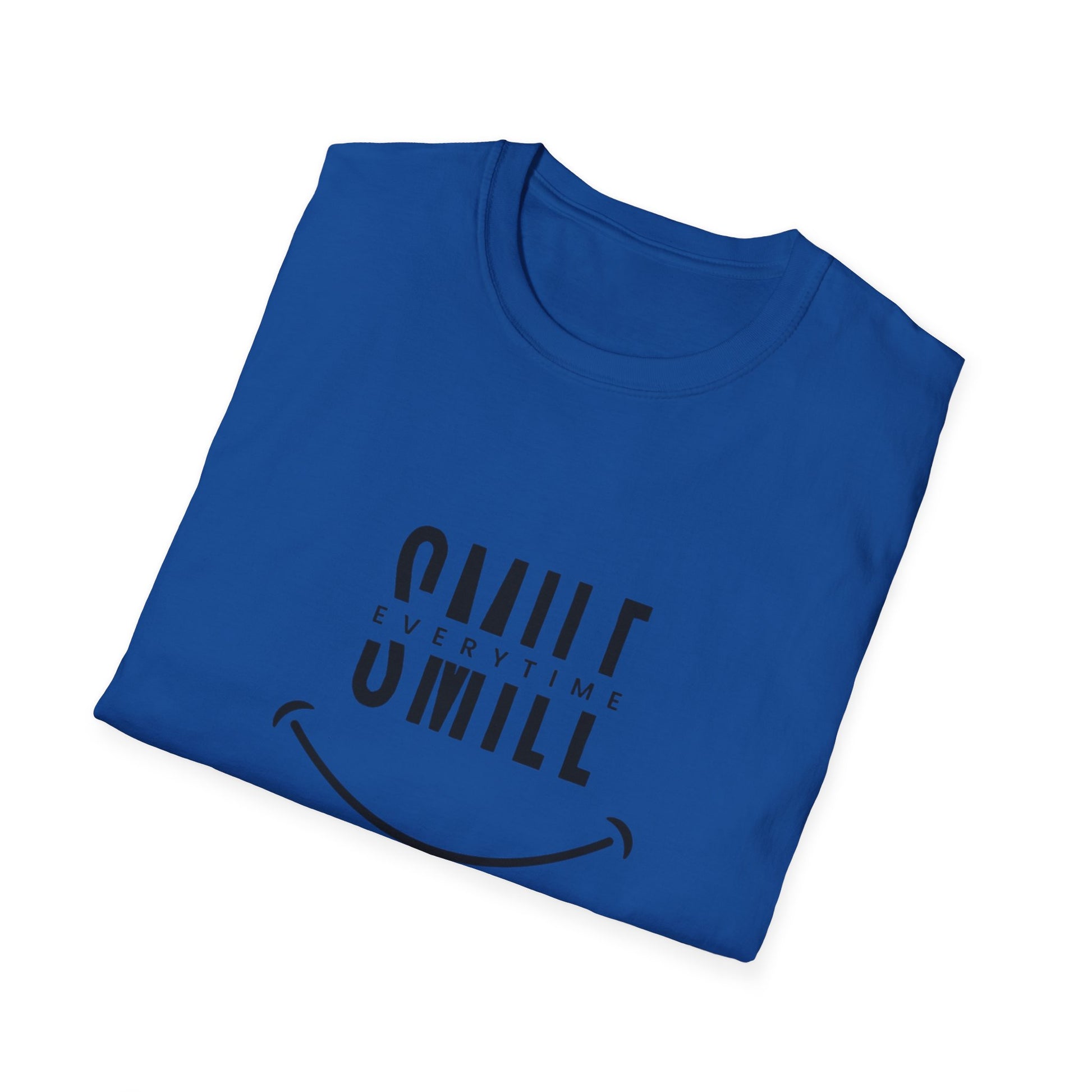 T-shirt personnalisé Smile EverytimeCe T-shirt respire la positivité avec le design personnalisé « sourire à chaque fois », encourageant le porteur à toujours sourire. Fabriquée à partir de coton doux nullT-ShirtPrintifylakaycollection