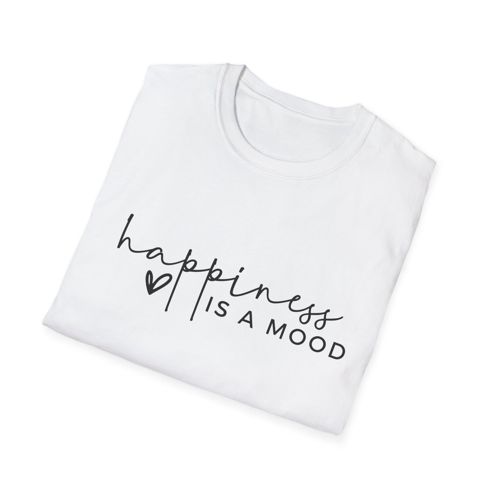 T-shirt Joy personnalisé, Chemise Bonheur, T-shirt unisexe personnalisPersonnalisez votre joie avec ce T-shirt sur le thème du bonheur. Fabriqué à partir de coton 100 % filé à l'anneau, ce tissu léger est lisse et confortable à porter T-shirt Joy personnaliséT-ShirtPrintifylakaycollection