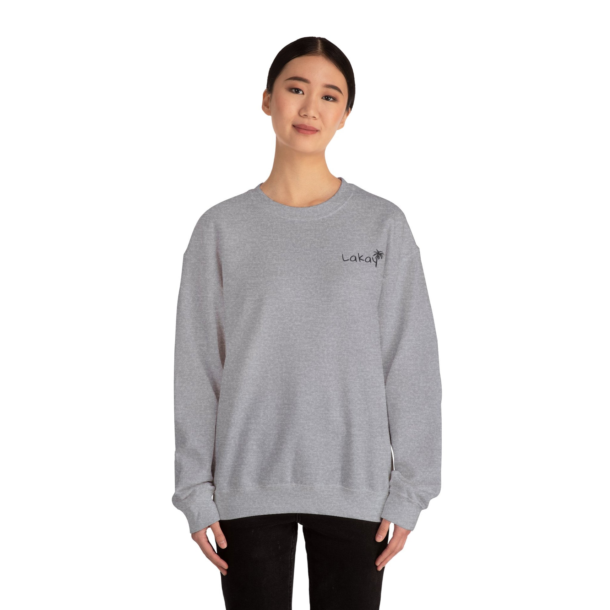 Haitian Creole Sweatshirt, Caribbean Vibes Jumper, Sweartshirt Lakay, S
M
L
XL
2XL
3XL
4XL
5XL




Width, in
20.00
22.01
24.00
26.00
28.00
30.00
32.00
34.00


Length, in
27.00
28.00
29.00
30.00
31.00
32.00
33.00
34.00


Sleeve length (nullSweatshirtPrintifylakaycollection
